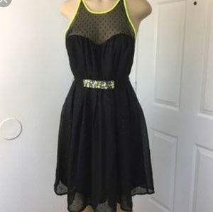 Princess Vera Wang black dress